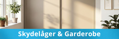 Skydelåger / Garderobe