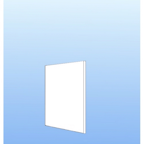 Friside Hvid Højglans Folie 70.4 x 60 cm